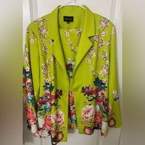 Floral Patterned Blazer